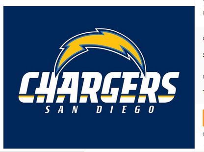San Diego Chargers Flag-3x5 NFL Los Angeles Chargers Banner-100% polyester