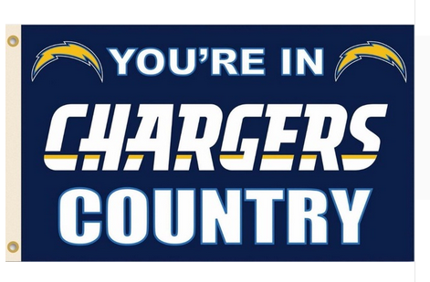 San Diego Chargers Flag-3x5 NFL Los Angeles Chargers Banner-100% polyester-Free shipping for USA