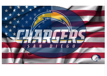 San Diego Chargers Flag-3x5 NFL Los Angeles Chargers Banner-100% polyester