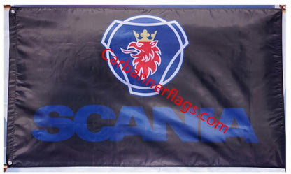 Scania Flag-3x5 Banner-100% polyester