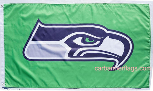Seattle Seahawks Flag-3x5 NFL Banner-100% polyester- Free shipping for USA address