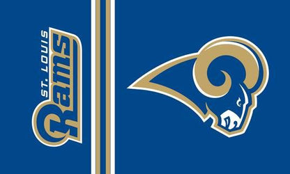 St. Louis Rams Flag-3x5 NFL Los Angeles Rams Banner-100% polyester
