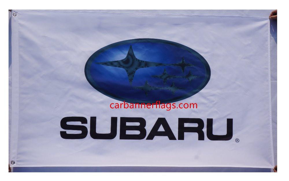 Subaru Flag-Subaru STI Flag-3x5 WRX Banner-100% polyester