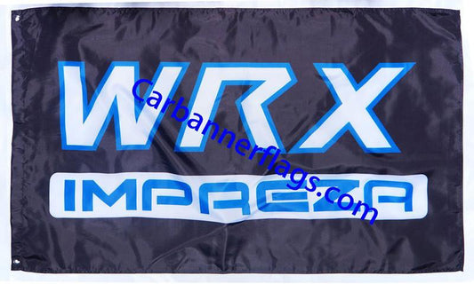 WRX Flag-3x5 Banner-100% polyester-Black