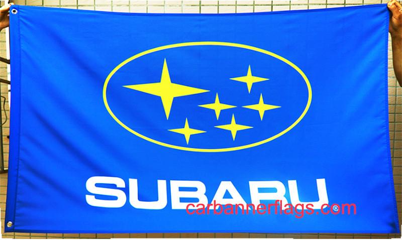 Subaru Flag-Subaru STI Flag-3x5 WRX Banner-100% polyester