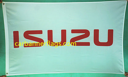 Suzuki Flag-3x5 Banner-100% polyester-White