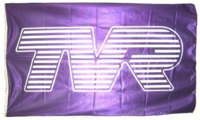 TVR Flag-3x5 FT Banner-100% polyester-2 Metal Grommets