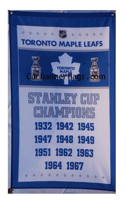 Toronto Maple Leafs Flag-3x5Ft NHL Maple Leafs Banner-100% polyester