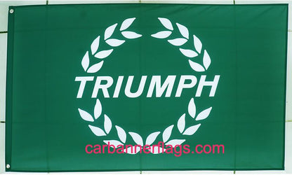 Triumph Flag-3x5 Motors Banner-100% polyester