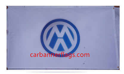 Volkswagen Flag-3x5 VW Banner-100% polyester