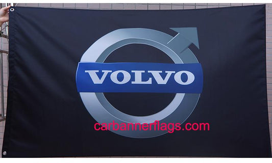 Volvo Flag-Volvo Racing Flag3x5 Banner-100% polyester-black