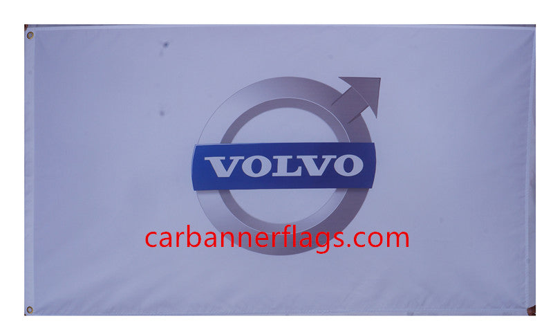 Volvo Flag-Volvo Racing Flag3x5 Banner-100% polyester-black