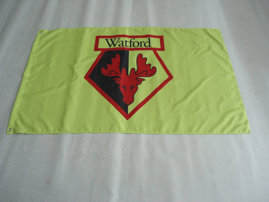 Watford Football Club，AIM WFC Flag-3x5 Banner-100% polyester