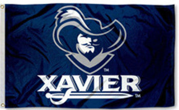 NCAA Xavier Musketeers flag  Xavier Universityer banner 3FTX 5FT,100% polyester 90*150cm College Xavier Musketeers Flags