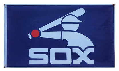 Chicago White Sox Flag-3x5 MLB White Sox Banner-100% polyester