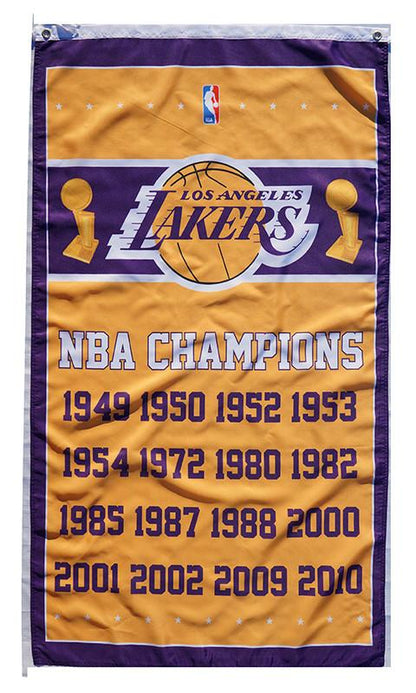 L.A. Lakers Flag-3x5 NBA Lakers Banner-100% polyester