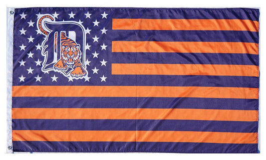 Detroit Tigers Flag-3x5Ft MLB Detroit Tigers Banner-100% polyester