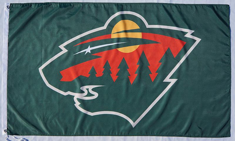 Minnesota Wild Flag-NHL Mn Wild Flag-3x5ft Banner-100% polyester