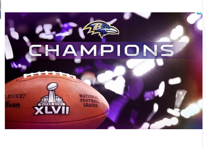 Baltimore Ravens Flag-3x5 NFL Banner-100% polyester-gloves-champions