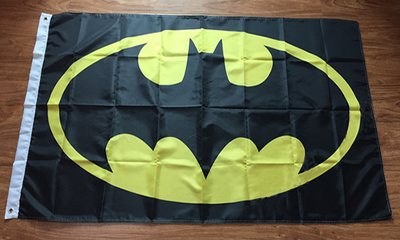 Batman flag-3x5 FT Banner-100% polyester-2 Metal Grommets