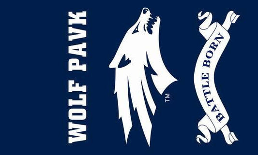 NCAA Nevada Wolf Pack Flag 3 X 5ft  University of Nevada Banner