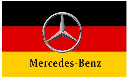 Mercedes benz Flag-3x5 Checkered AMG 3M Banner-100% polyester