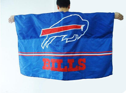 Buffalo Bills Flag-3x5 NFL Buffalo Bills Flag Banner-100% polyester-Stripes-Champions