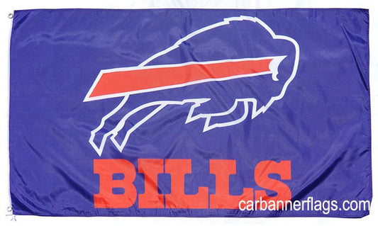 Buffalo Bills Flag-3x5 NFL Buffalo Bills Flag Banner-100% polyester-Stripes-Champions