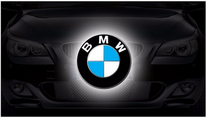 BMW flag for car racing-3x5 FT-100% polyester Banner- 2 Metal Grommets