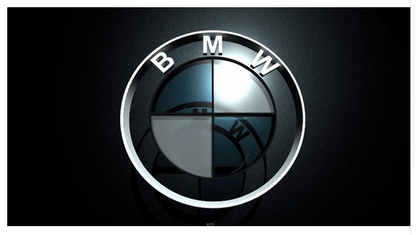 BMW flag for car racing-3x5 FT-100% polyester Banner- 2 Metal Grommets