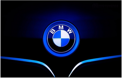 BMW flag for car racing-3x5 FT-100% polyester Banner- 2 Metal Grommets