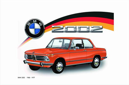 BMW flag for car racing-3x5 FT-100% polyester Banner- 2 Metal Grommets