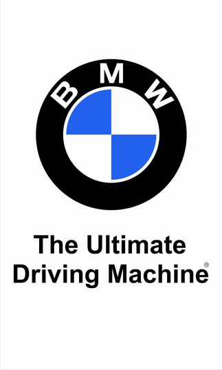 BMW flag for car racing-3x5 FT-100% polyester Banner- 2 Metal Grommets