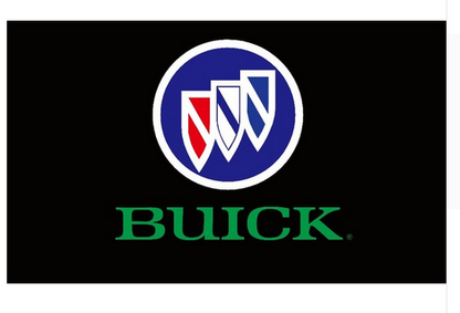 Buick flag-3x5-100% polyester-checkered Banner