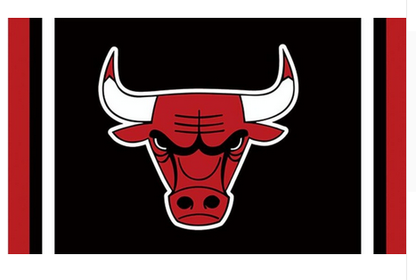 Chicago Bulls Flag-3x5 NBA Bulls Banner-100% polyester