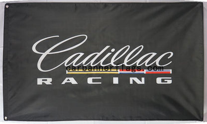 Cadillac flag-3x5 FT- Cadillac Racing banner 100% polyester Banner-Black