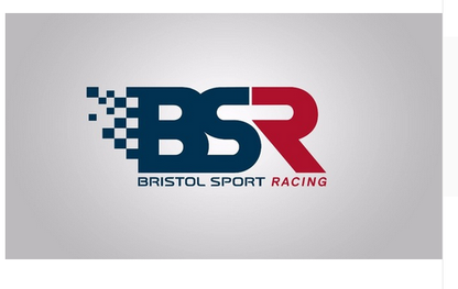 Bristol Sport Racing flag-3x5 FT-100% polyester BSR Banner-2 Metal Grommets-BSR Banner Flags