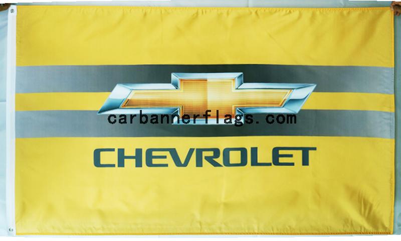 Chevrolet flag-3x5 Chevy Racing Banner- 1 sided and double sided