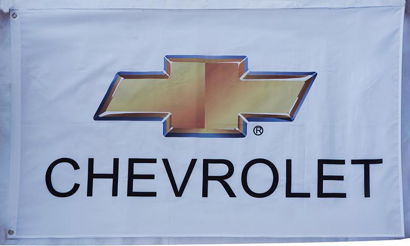 Chevrolet flag-3x5 Chevy Racing Banner- 1 sided and double sided