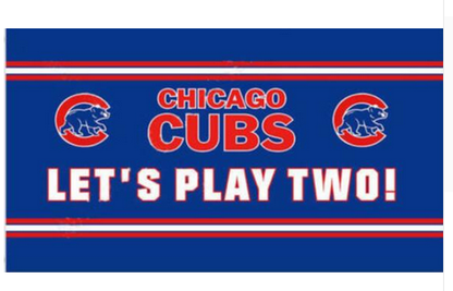 Chicago Cubs Flag-3x5Ft MLB Cubs Banner-100% polyester