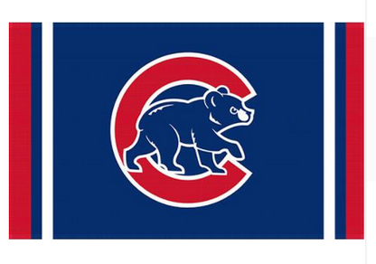 Chicago Cubs Flag-3x5Ft MLB Cubs Banner-100% polyester