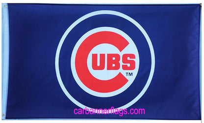 Chicago Cubs Flag-3x5Ft MLB Cubs Banner-100% polyester