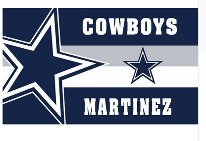 NFL Dallas Cowboys Flag-3x5 NFL Banner-100% polyester-Helmet-Champions