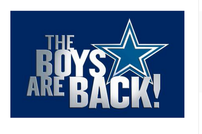 NFL Dallas Cowboys Flag-3x5Ft NFL Cowboys Banner-100% polyester-Helmet-Champions