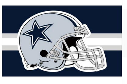 NFL Dallas Cowboys Flag-3x5 NFL Banner-100% polyester-Helmet-Champions