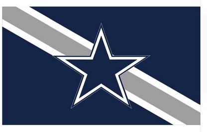 NFL Dallas Cowboys Flag-3x5 NFL Banner-100% polyester-Helmet-Champions