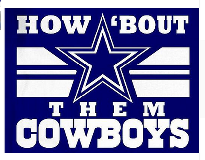 NFL Dallas Cowboys Flag-3x5 NFL Banner-100% polyester-Helmet-Champions