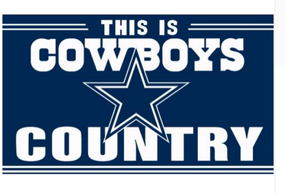 NFL Dallas Cowboys Flag-3x5 NFL Banner-100% polyester-Helmet-Champions