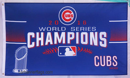 Chicago Cubs Flag-3x5Ft MLB Cubs Banner-100% polyester