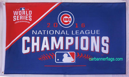 Chicago Cubs Flag-3x5Ft MLB Cubs Banner-100% polyester